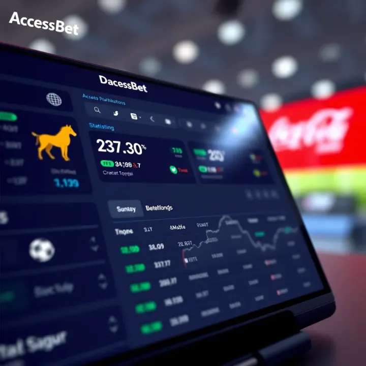 Dashboard view showing real-time betting statistics and notifications for Nigerian betting shop
