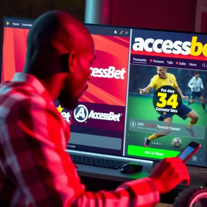 User entering a promotion code on the AccessBet registration page in Nigeria