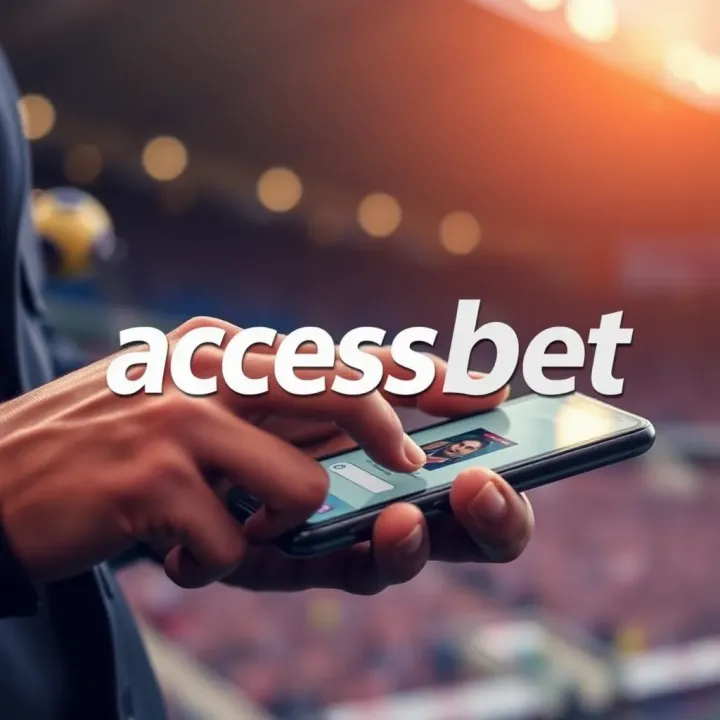 User entering AccessBet referral code on a mobile betting application