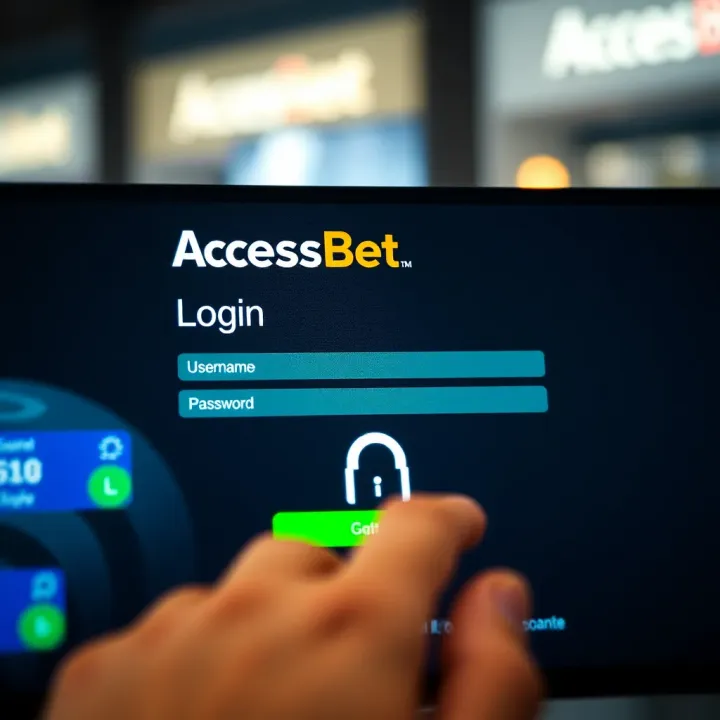 Secure login screen displaying username and password fields with a lock icon