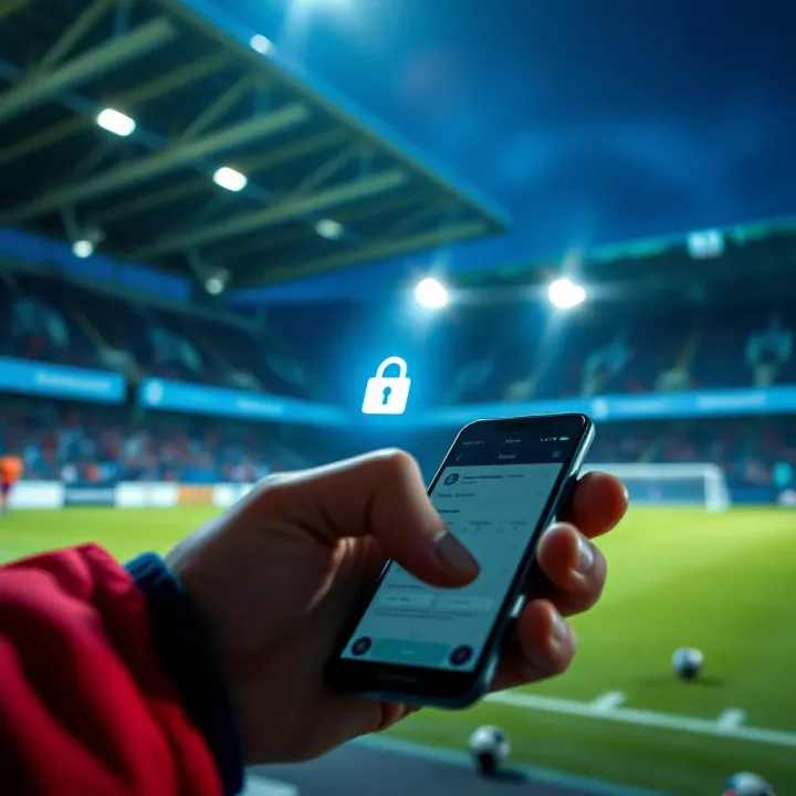 Illustration of secure connection and safety features for using AccessBet Shop Old Mobile Lite on mobile devices