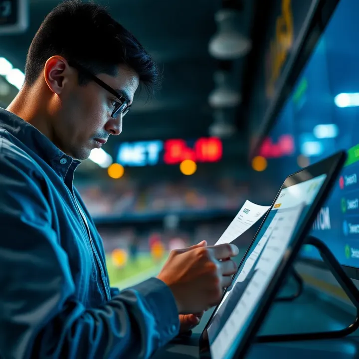 User submitting verification documents on AccessBet online platform