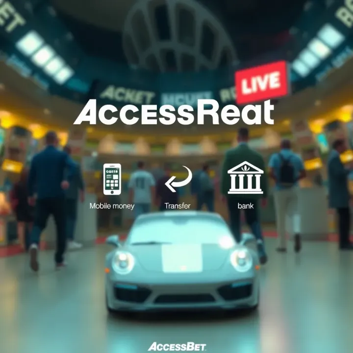 Secure payment methods available on AccessBet including mobile money and bank transfer icons
