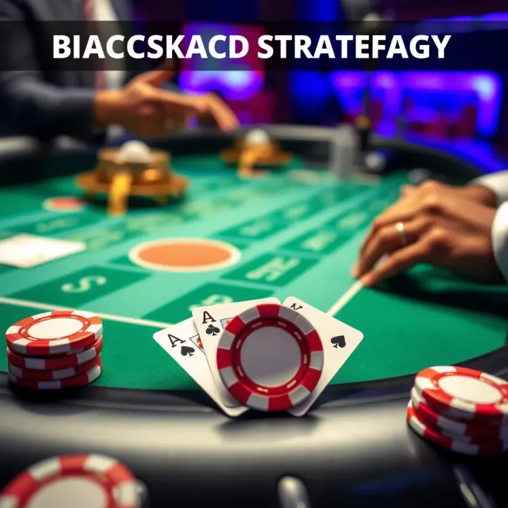 Graphic showcasing blackjack strategy tips and betting guidelines for Nigerian players