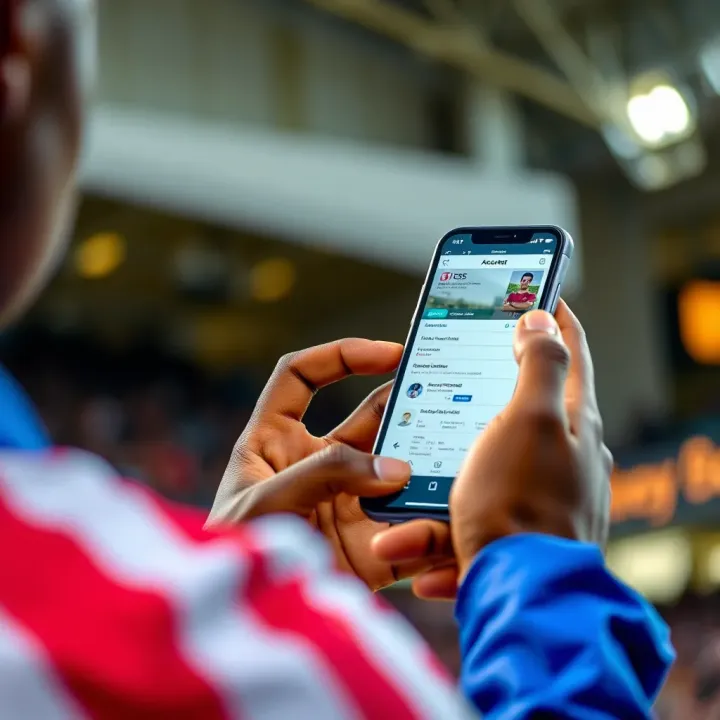 User uploading identification documents for account verification on a mobile device